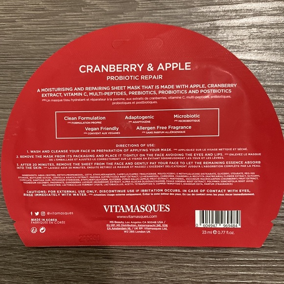 Vitamasques Sheet Masks - Picture 4 of 7